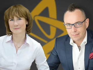 Alina Pszczółkowska i Patryk Mikucki, wiceprezesi polskiej spółki koncernu AstraZeneca