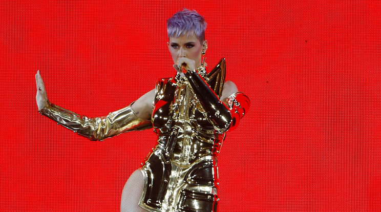 Új showjában Katy Perryt rengeteg fellépőruhában láthatja a közönség a színpadon /Fotó: Profimedia-reddot