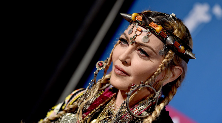 Madonna a 2018-as MTV Video Music Awardson /Fotó: Northfoto