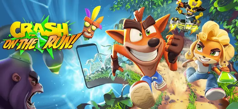 Recenzja Crash Bandicoot: On the Run. Jamraj niemal jak z konsoli