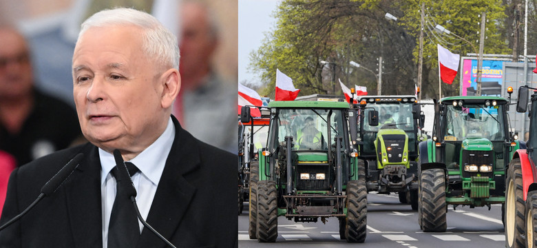 Jarosław Kaczyński wzywa na marsz rolników. Oni sami są mocno podzieleni