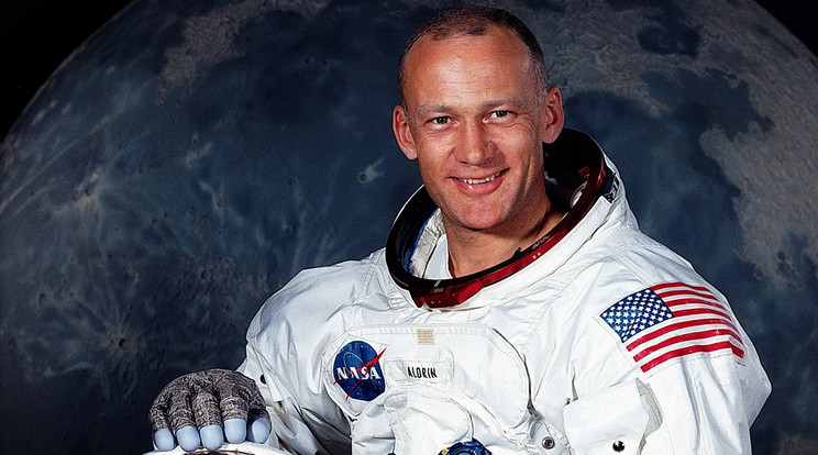 Buzz Aldrin 1969-ben
járt a Holdon /Fotó: AFP