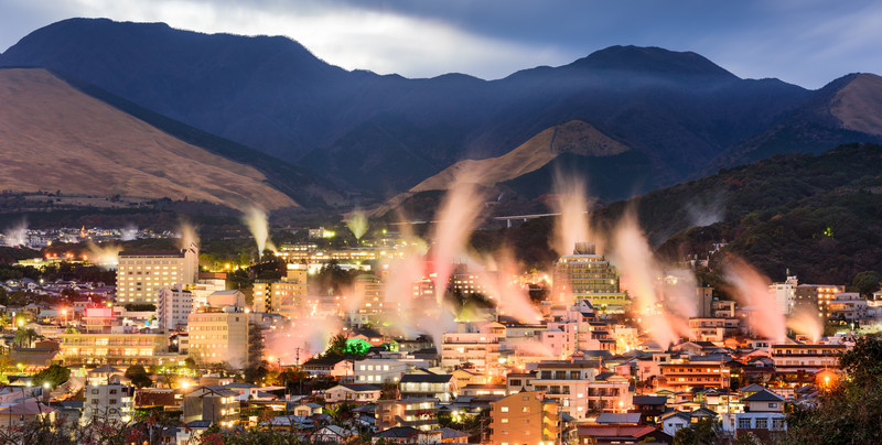 Japońskie miasto, w którym wszystko się gotuje i dymi