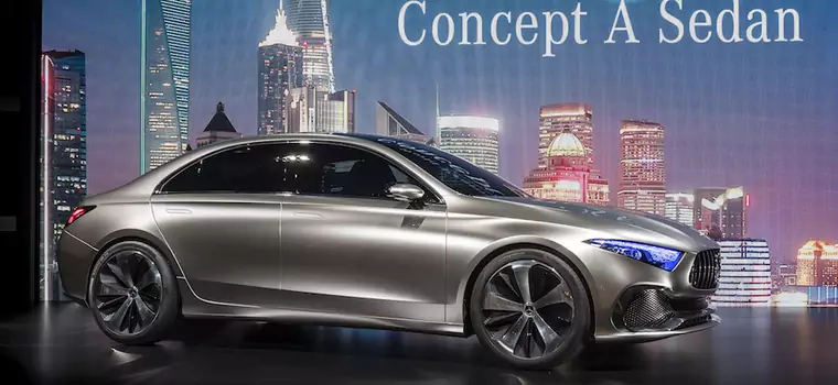 Mercedes Concept A Sedan – zwiastun nowej generacji
