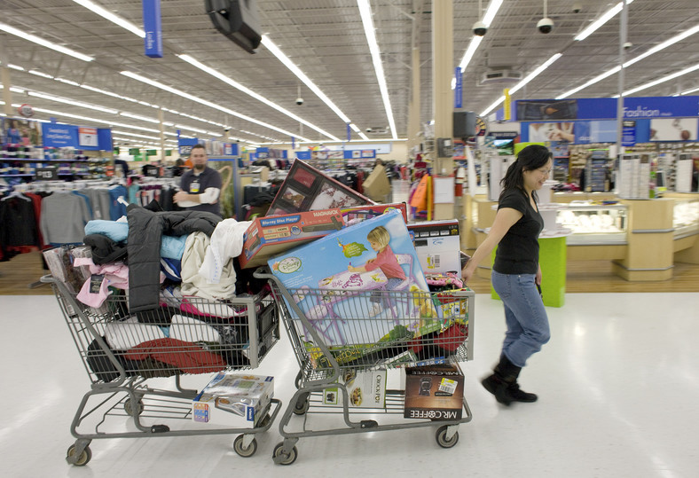 Jeden ze sklepów Wal-Mart