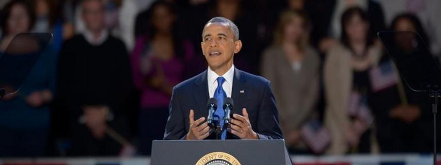 Barack Obama wybory 2012 przemawia