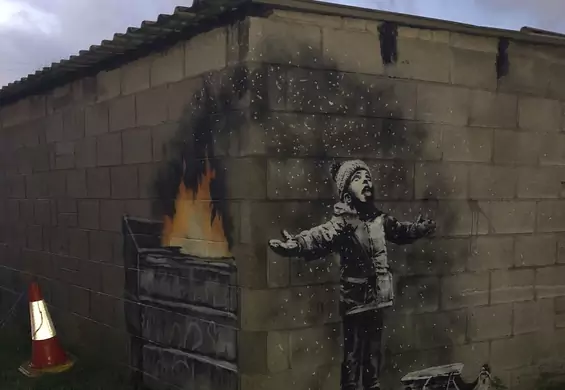 Kłopotliwy mural Banksy'ego sprzedany. Właściciel wcale nie wybrał najwyższej oferty