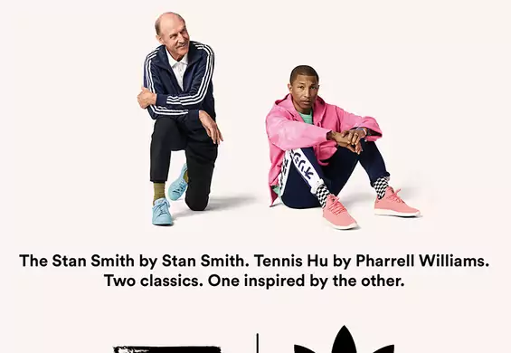 Adidas łączy Stana Smitha i Pharrella Williamsa w jednej kolekcji. Tak, czekaliśmy na to