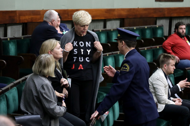 Interwencja Straży Marszałkowskiej, o której mówił Borys Budka