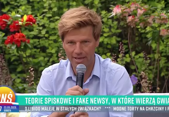 „Kasjerki są odporne na koronawirusa". Bzdury polskiego sportowca o pandemii w TVP