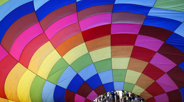 Hőlégballon fesztivál Tajvanon / Fotó: MTI
