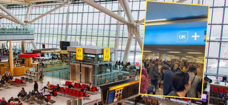 Chaos na brytyjskich lotniskach. Opóźnienia i gigantyczne kolejki