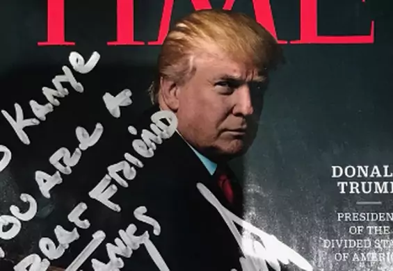 Kanye West dostał autograf od samego Donalda Trumpa