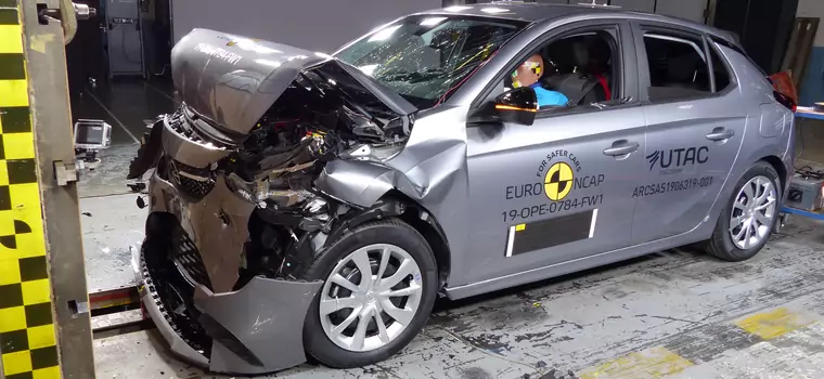 Testy Euro NCAP: wpadka nowego Opla Corsa, reszta aut z piątkami