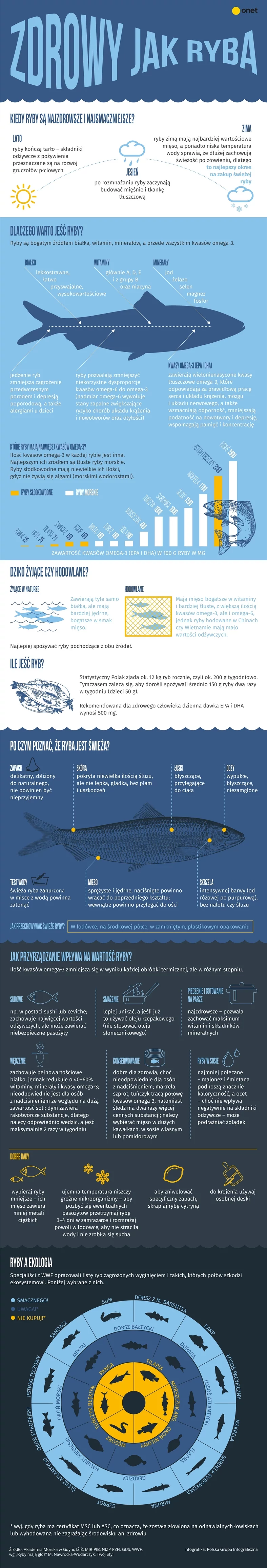 Ryby infografika