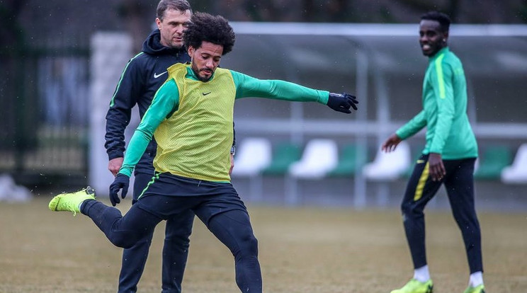 A brazil Isael erőssége lehet a Ferencvárosnak /Fotó: fradi.hu