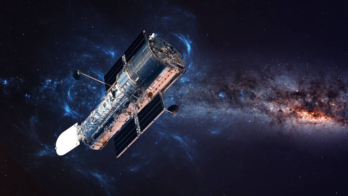 Kosmiczny Teleskop Hubble A Przechwyci Obraz Mg Awicy Welon Teraz Go
