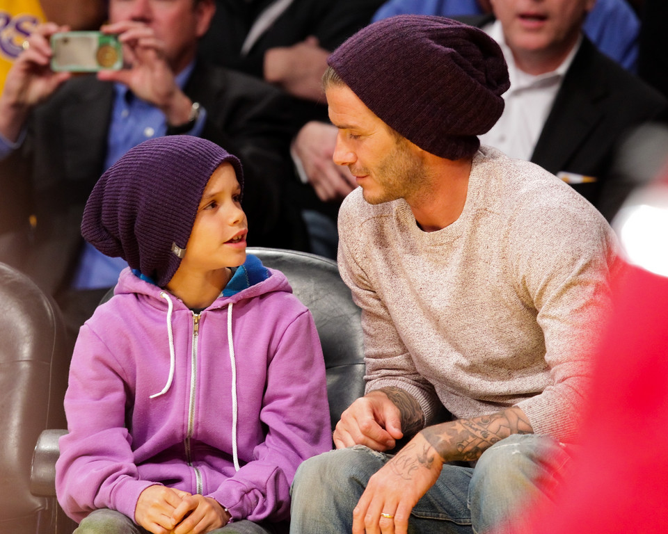 David i Romeo Beckham