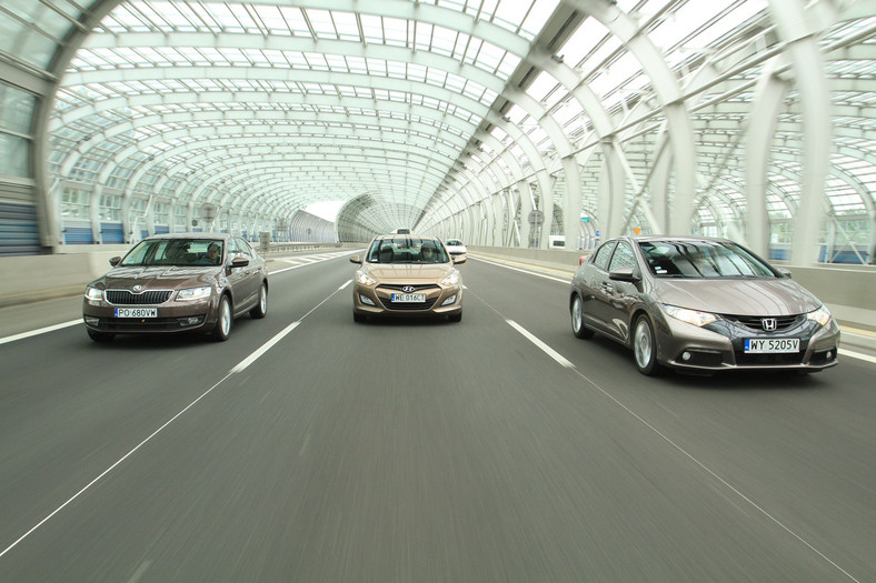 Honda Civic kontra Hyundai i30 i Skoda Octavia - atrakcyjne używane pięcioletnie kompakty