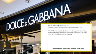 Deklaracja domu mody. Dolce&Gabbana nie będzie już używać futra zwierzęcego w kolekcjach