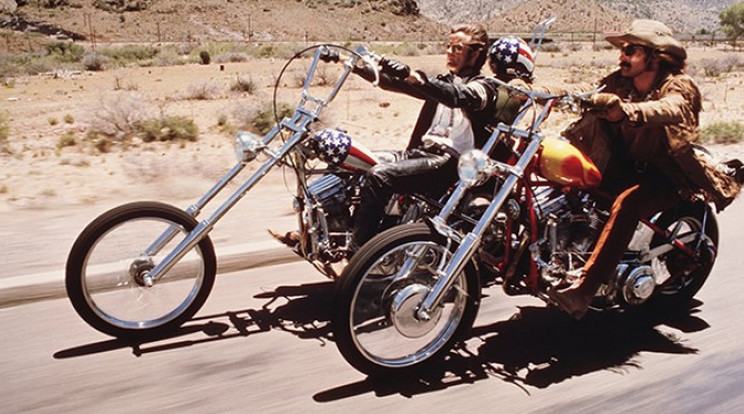 Peter Fonda és Dennis Hopper a Szelíd motorosokban (Fotó: RAS-archív)