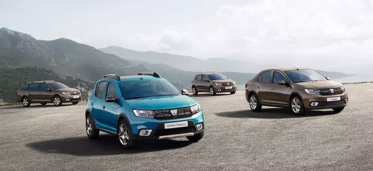 Dacia: Sandero, Sandero Stepway, Logan i Logan MCV poddane liftingowi