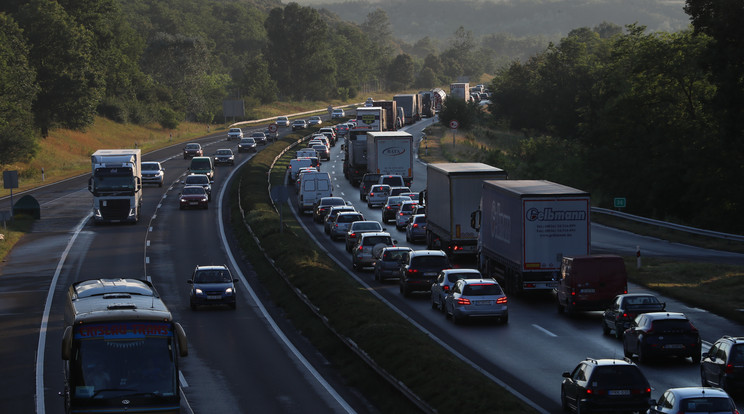 Forgalomkorlátozás lesz az M3-as autópályán /Fotó: Isza Ferenc