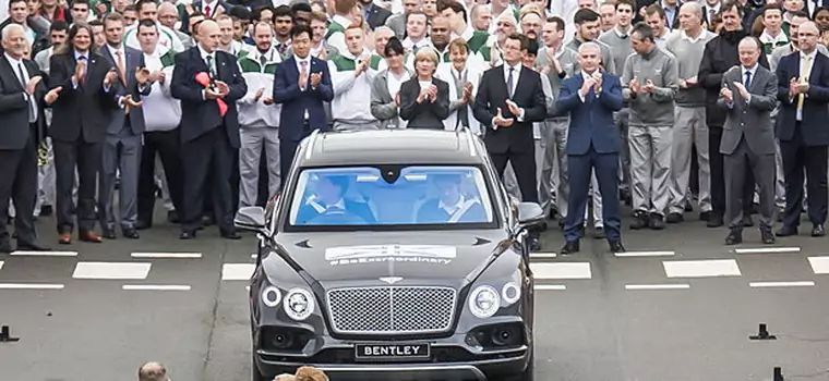 Bentley Bentayga już w produkcji