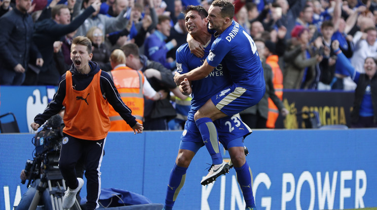 Senki sem számított a Leicester bajnoki címére! /Fotó: AFP