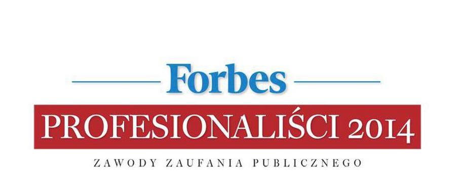 Profesjonaliści Forbesa 2014 - logo