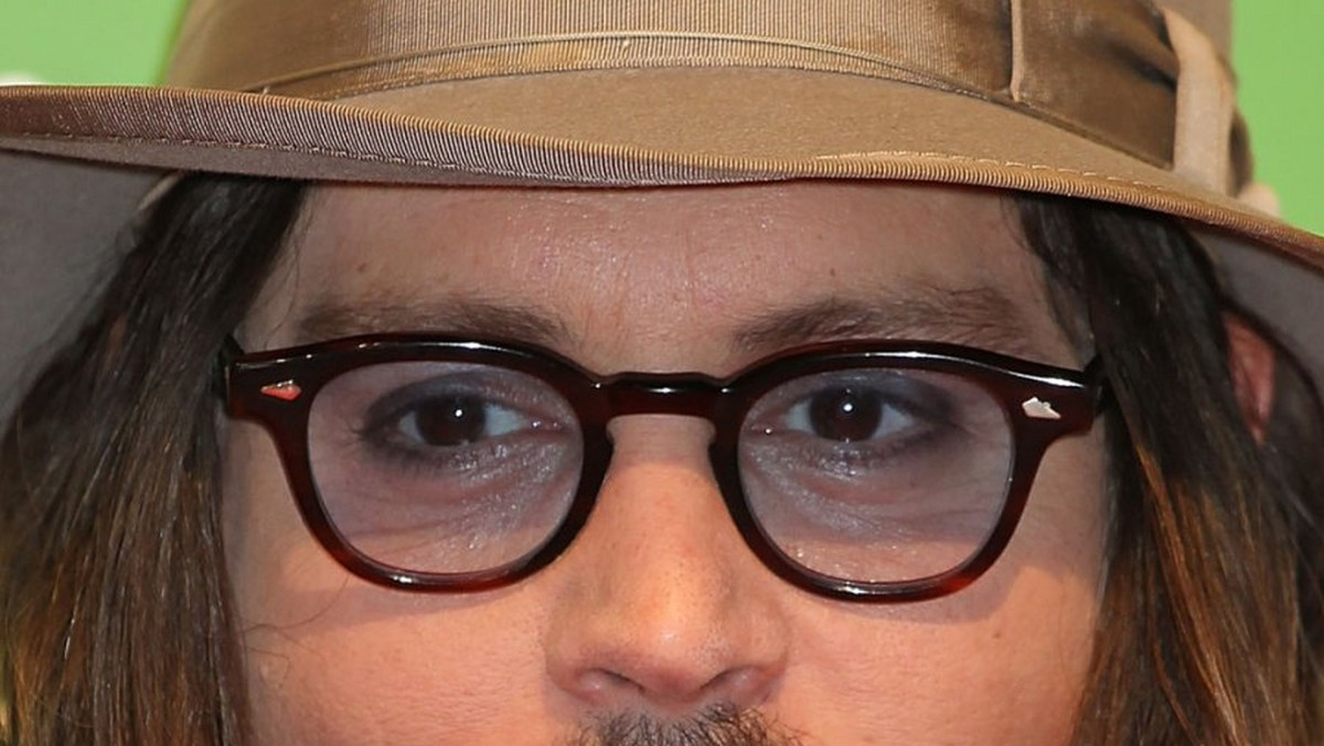 Johnny Depp - twarz naturalna