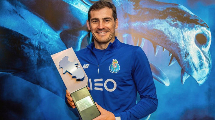 Iker Casillas lett a legjobb kapus