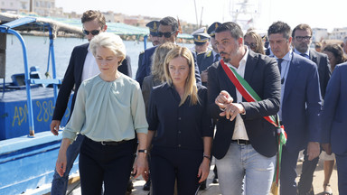 Ursula von der Leyen na Lampedusie: opracujemy 10-punktowy plan migracyjny