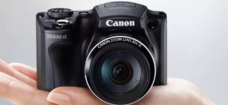 Canon pochwalił się najmniejszym aparatem z 30-krotnym zoomem