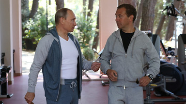 Nieformalne spotkanie Putina i Miedwiediewa w Soczi