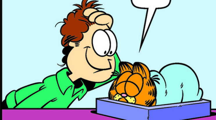 Garfield, figyelj már!