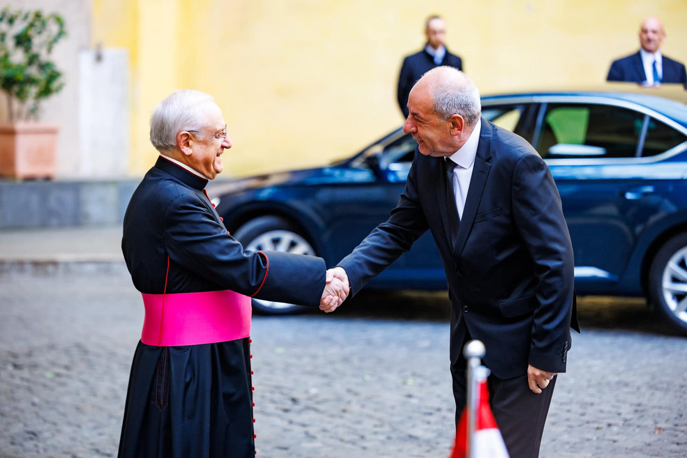 A Vatikánba látogatott Sulyok Tamás köztársasági elnök / Fotó: Facebook