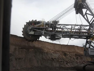 kopalnia odkrywkowa węgiel brunatny