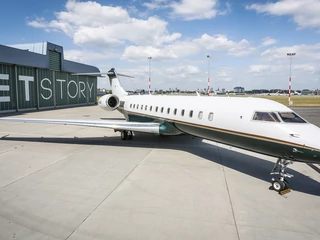 Bombardier Global Express w barwach Jet Story