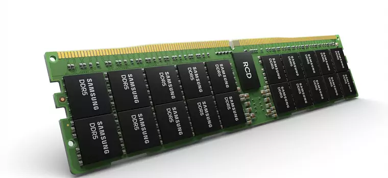 Samsung prezentuje pierwsze moduły pamięci DDR5 512 GB wykorzystujące technikę HKMG