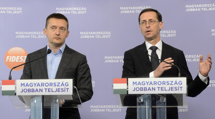 Rogán és Varga tárcájánál nőtt meg a posztok száma / Fotó: MTI-Soós Lajos