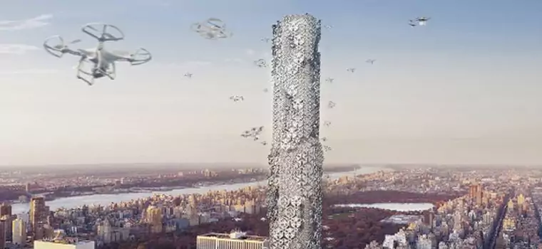 Ul – wieżowiec-baza dla dronów