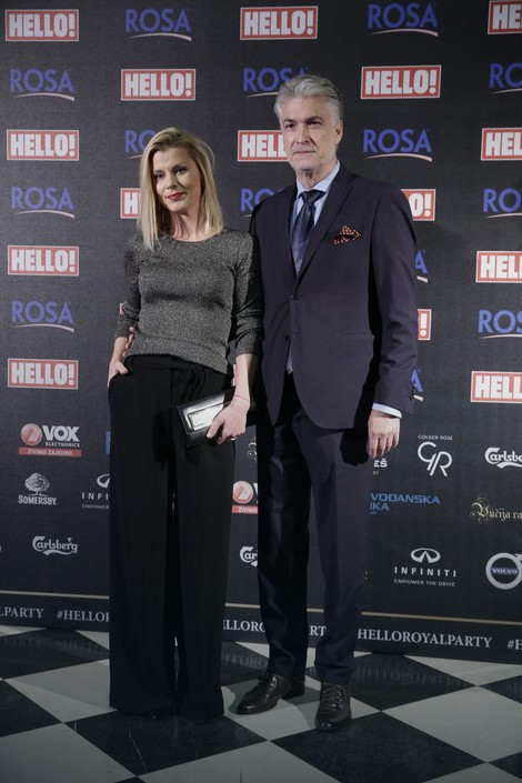 Nataša Miljklović i Žarko Tarić po prvi put zajedno na crvenom tepihu