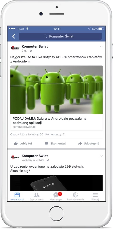 Facebook News App może być połączeniem Twittera i Flipboarda