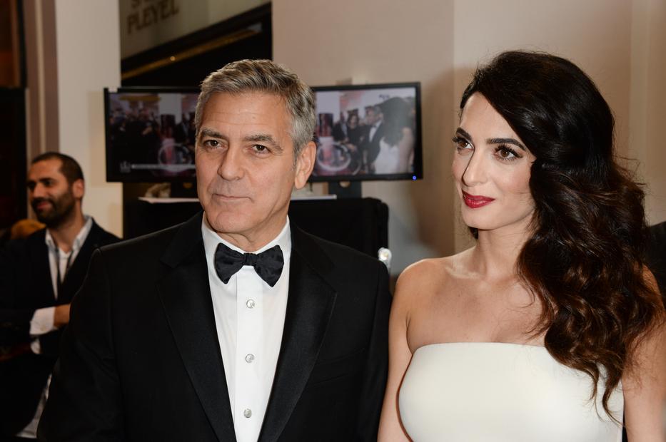 Amal és George Clooney /Fotó: Northfoto