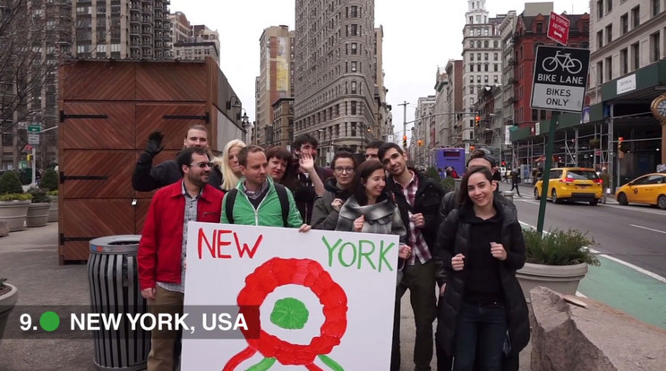 A New York-i Külhoni Magyarok szervezete állította össze a videót. /Fotó: YouTube
