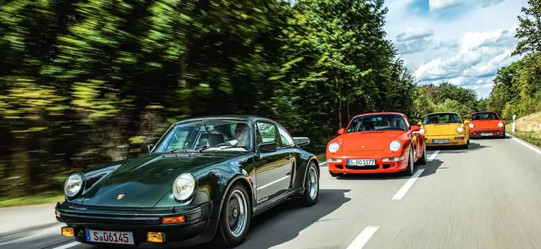 Uważaj na przeciągi, czyli cztery generacje Porsche 911 Turbo
