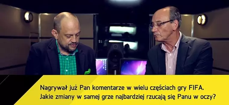 FIFA 17 - polski komentarz od kuchni. Dariusz Szpakowski i Jacek Laskowski odpowiadają na pytania fanów