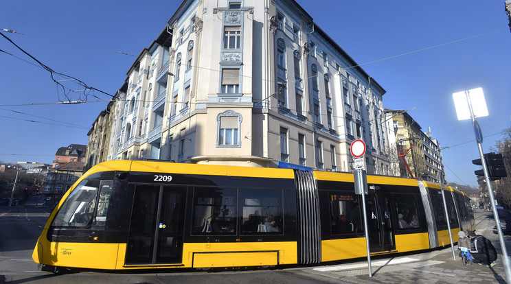 Életbe lépett a budai fonódó villamoshálózat menetrendje / Fotó: MTI-Máthé Zoltán