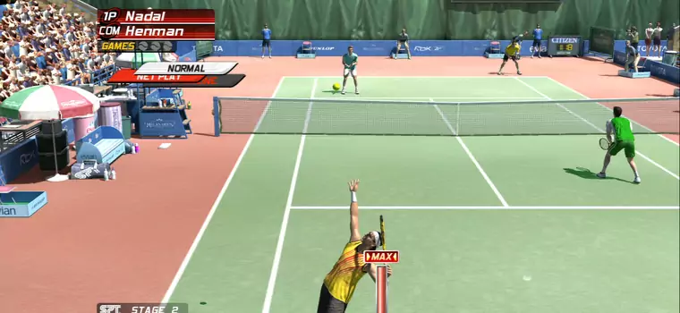 Virtua Tennis 4 trafi też na pecety
